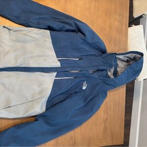 The North Face Men's Navy and Light Gray Performance Jacket